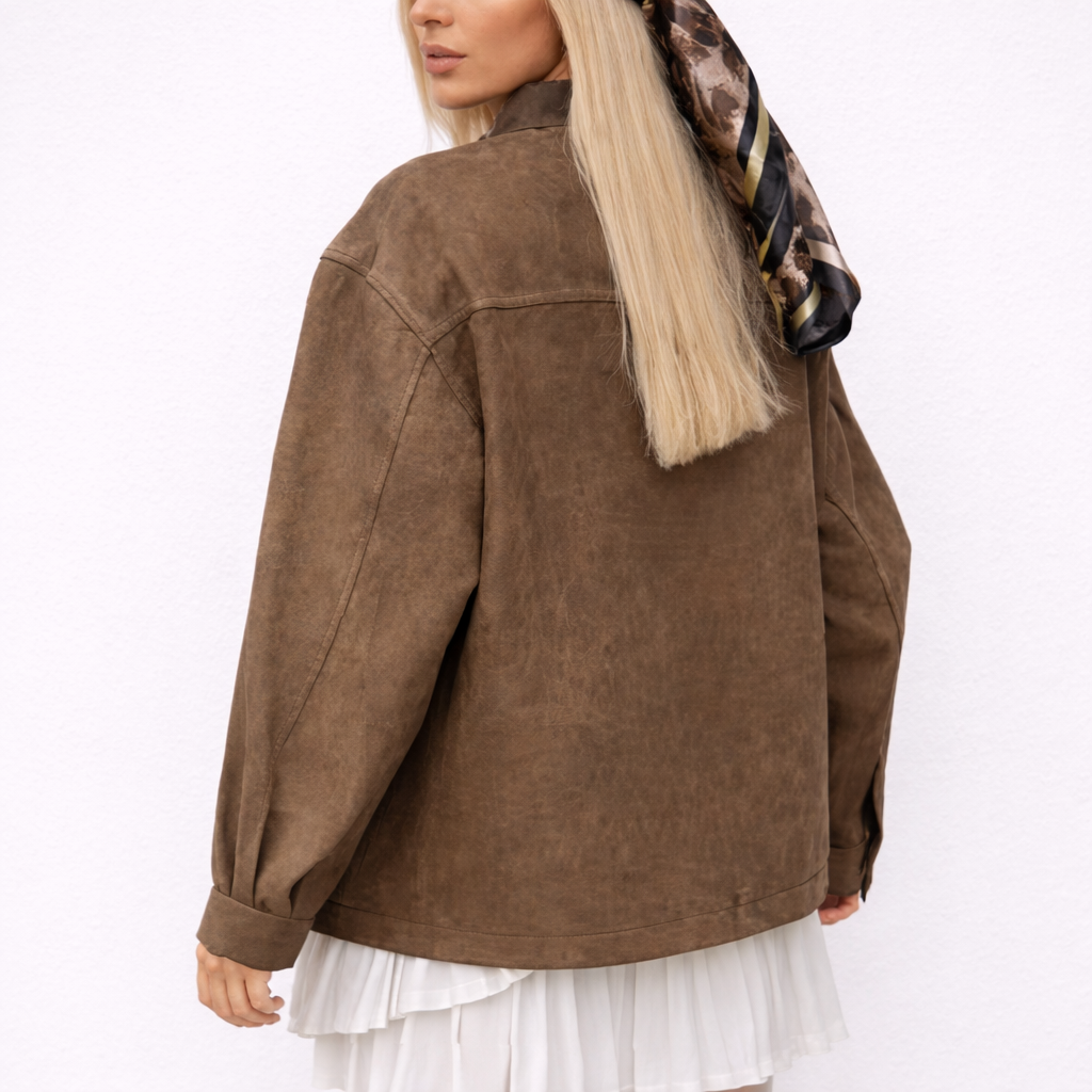 Chaqueta Vintage de Cuero Lavado “SoHo”