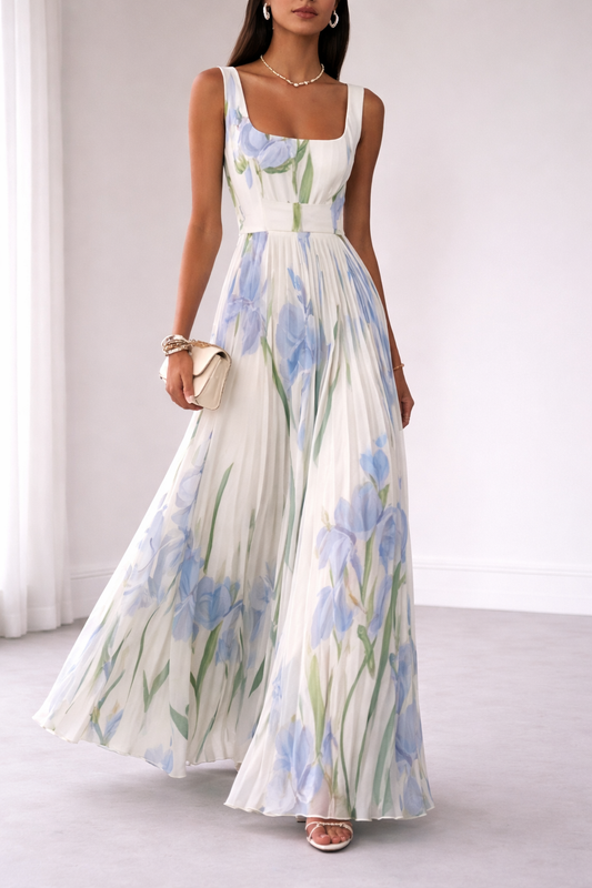 Vestido Largo “Soft Bloom”