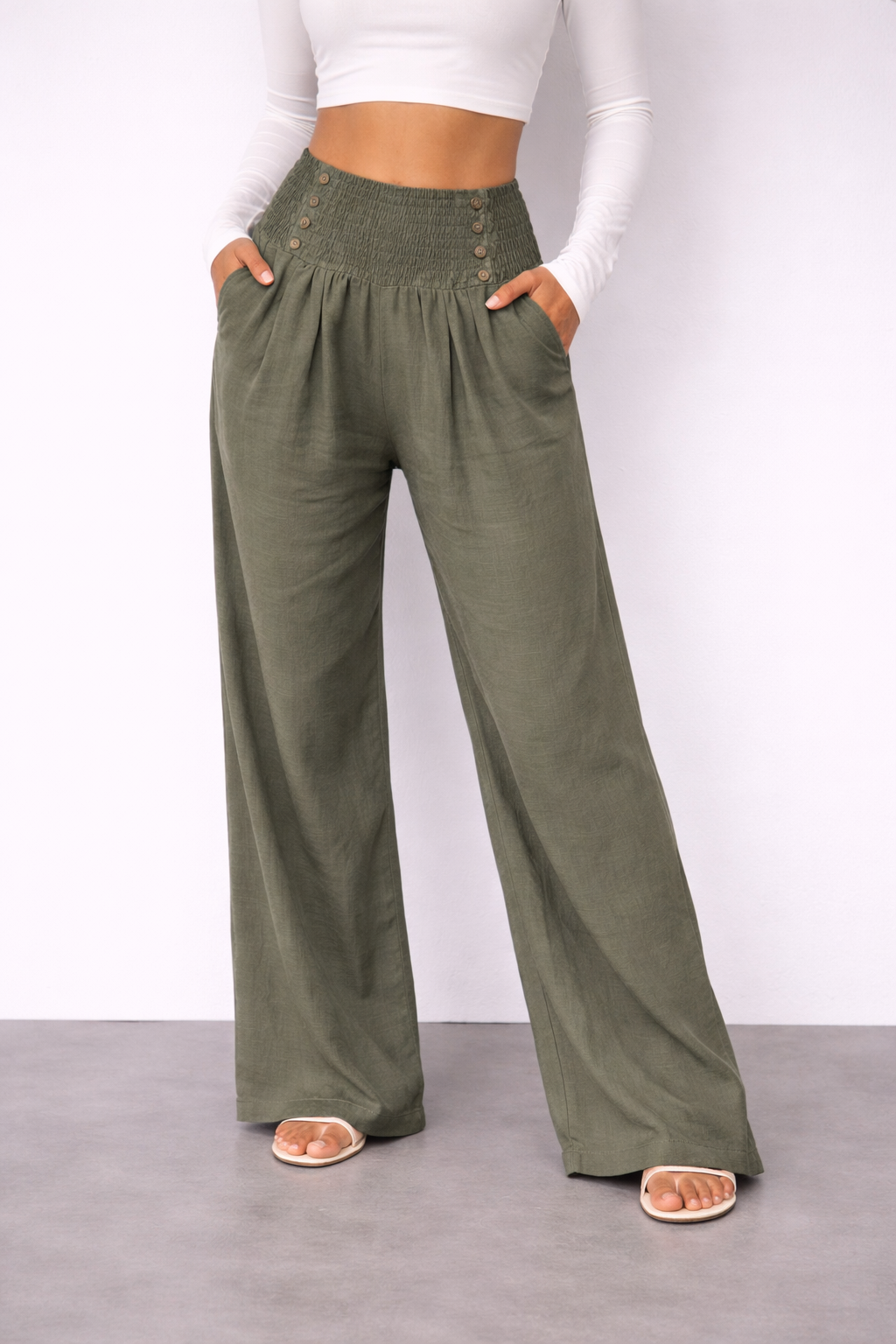 Pantalón Linen Chic